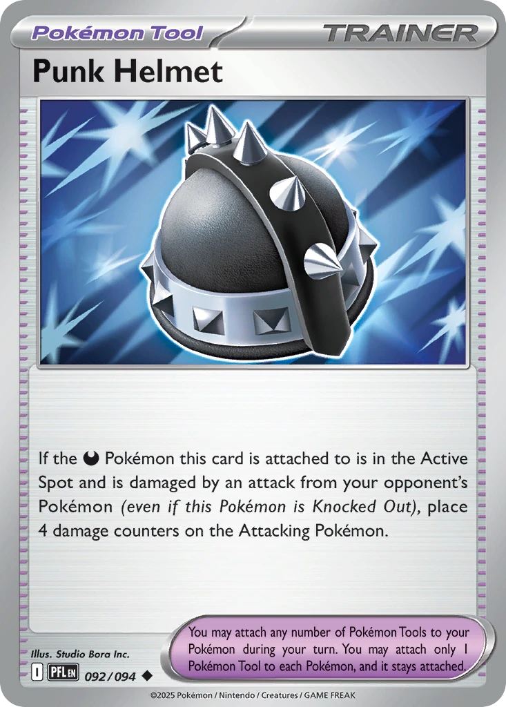 Punk Helmet - Phantasmal Flames - 092/094 - Reverse Holofoil - card