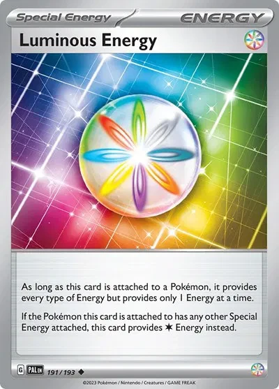 Luminous Energy - Paldea Evolved - 191/193 - card