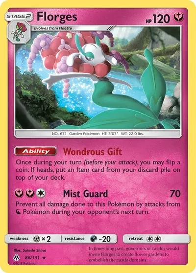 Florges - Forbidden Light - 86 - card