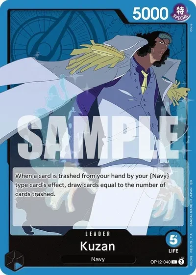 Kuzan (040) - Legacy of the Master - OP12-040 - card