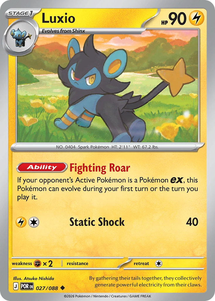 Luxio - Perfect Order - 027/088 - Reverse Holofoil - card