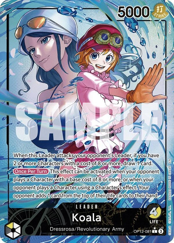 Koala (081) (Alternate Art) - Legacy of the Master - OP12-081 - Foil - card