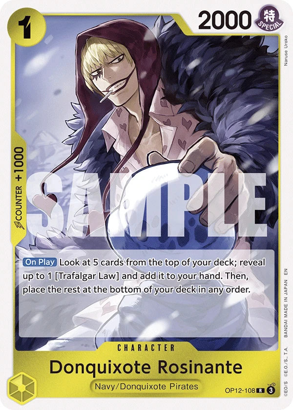 Donquixote Rosinante (108) - Legacy of the Master - OP12-108 - Foil - card