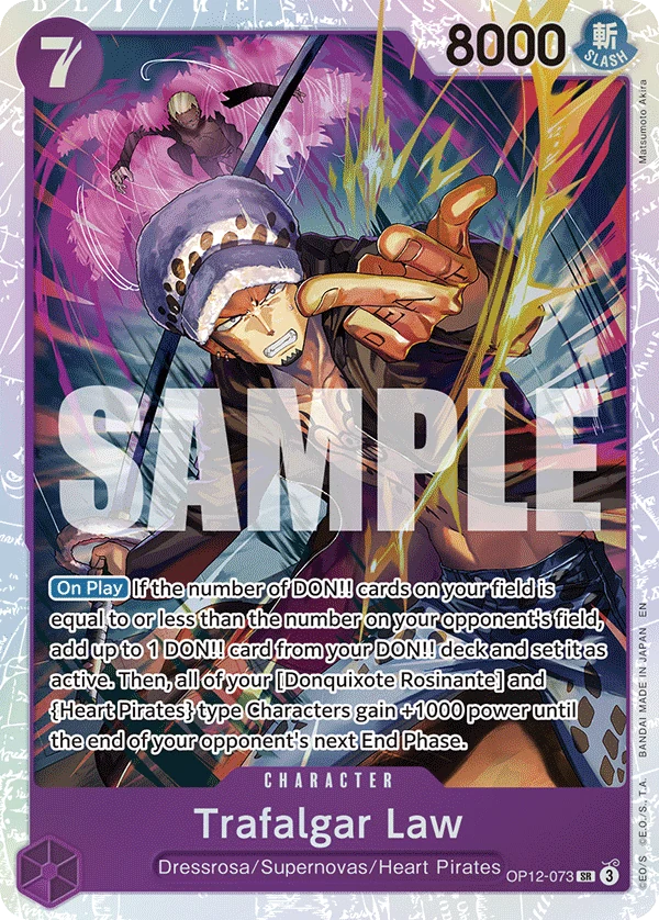 Trafalgar Law (073) - Legacy of the Master - OP12-073 - Foil - card