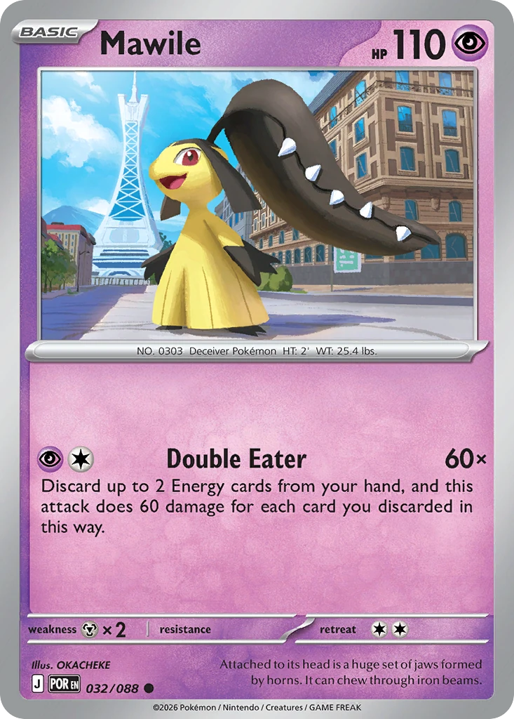 Mawile - Perfect Order - 032/088 - card