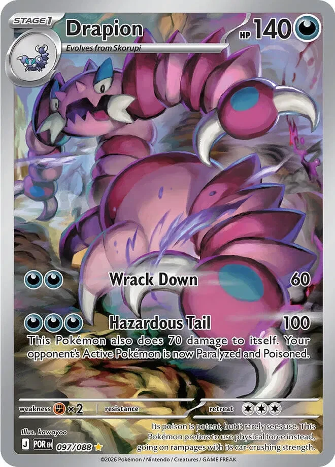 Drapion - Perfect Order - 097/088 - Holofoil - card
