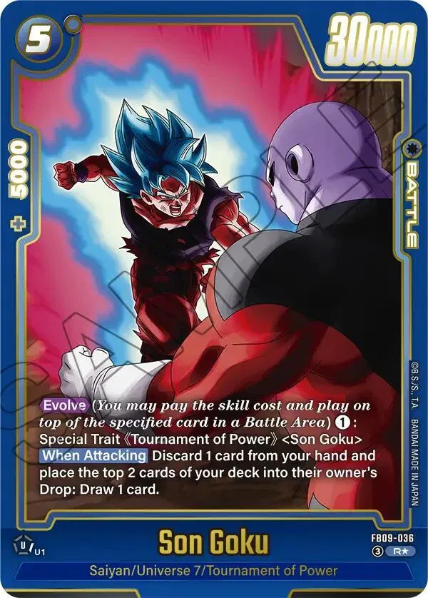 Son Goku - FB09-036 (Alternate Art) - Dual Evolution - Holofoil - card