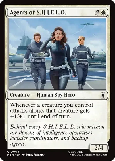 Agents of S.H.I.E.L.D. - Marvel Super Heroes - 5 - Foil - card
