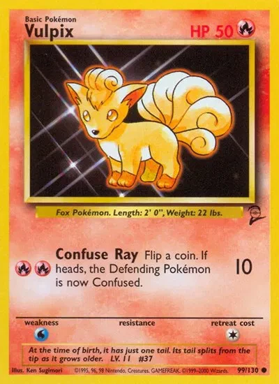 Vulpix - Base Set 2 - 99 - card