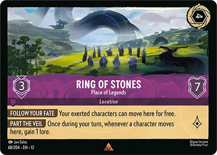 Ring of Stones - Place of Legends - Wilds Unknown - 68/204 - Cold Foil - card