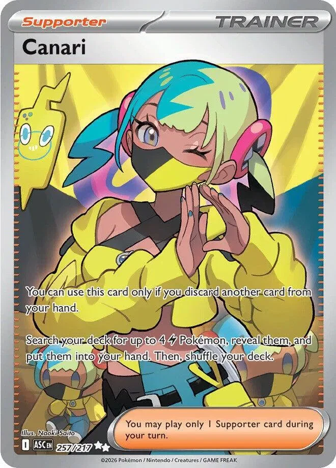 Canari - Ascended Heroes - 257/217 - Holofoil - card