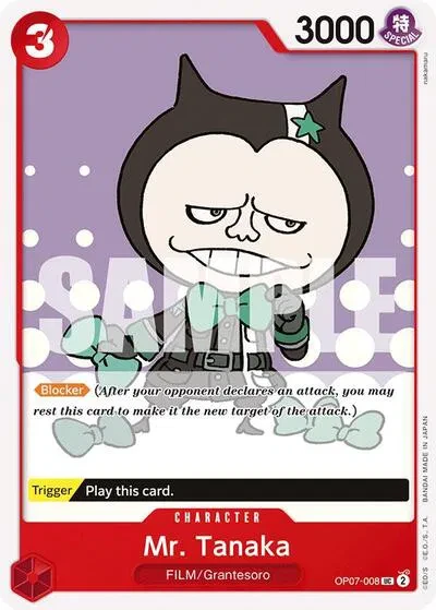 Mr. Tanaka - 500 Years in the Future - OP07-008 - card