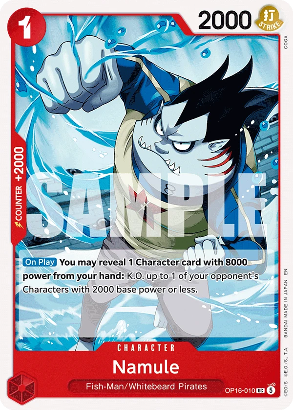 Namule - The Time of Battle - OP16-010 - card