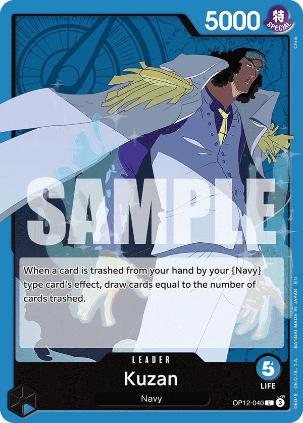 Kuzan (040) - Legacy of the Master - OP12-040 - card