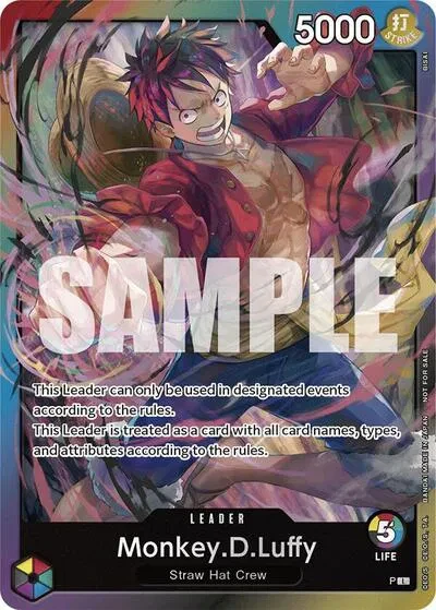 Monkey.D.Luffy (Sealed Battle 2024 Vol. 2) - One Piece Promotion Cards - Foil - card
