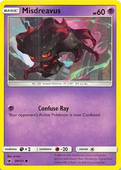 Misdreavus - Crimson Invasion - 39/111 - Reverse Holofoil - card