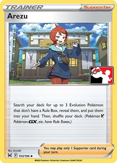 Arezu - Prize Pack Series Three - 153/196 - card