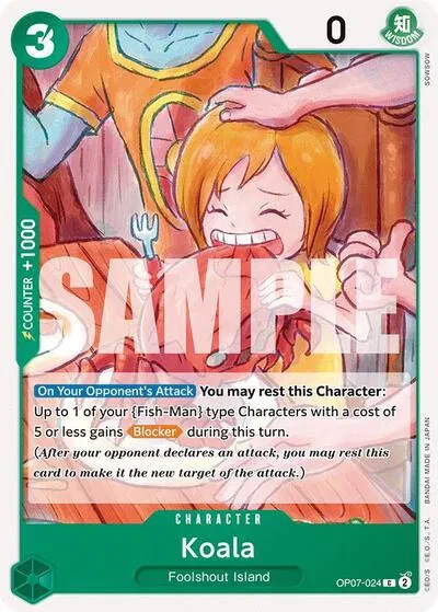 Koala - 500 Years in the Future - OP07-024 - card