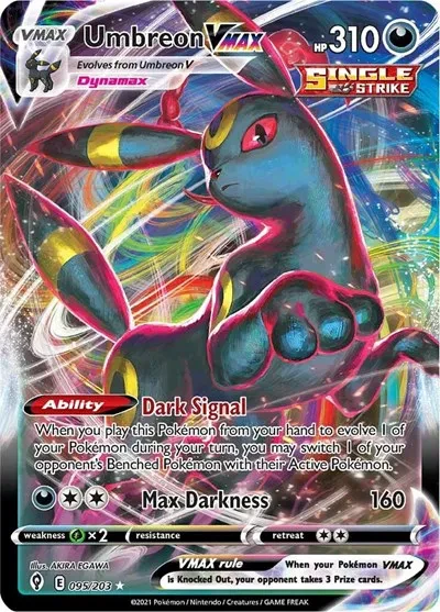 Umbreon VMAX - Evolving Skies - 095/203 - Holofoil - card