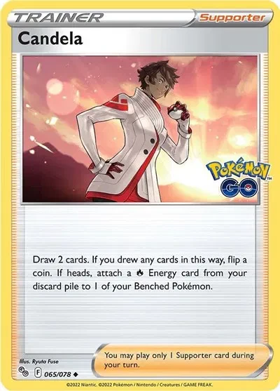 Candela - Pokemon Go - 065/078 - Reverse Holofoil - card