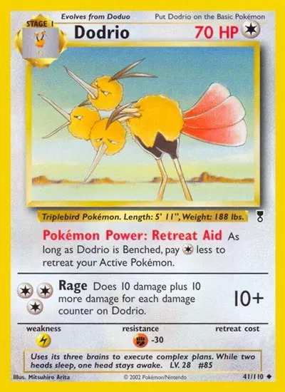 Dodrio - Legendary Collection - 41 - card