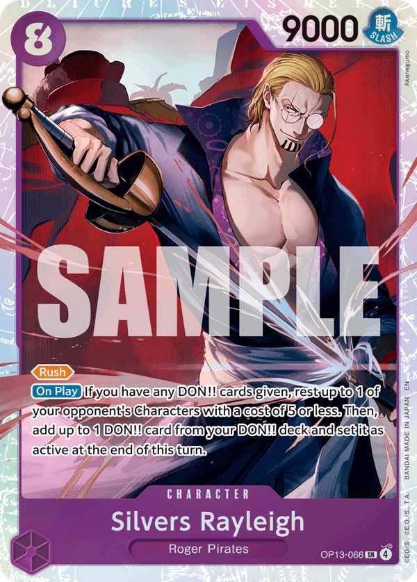 Silvers Rayleigh - Carrying On His Will - OP13-066 - Foil - card