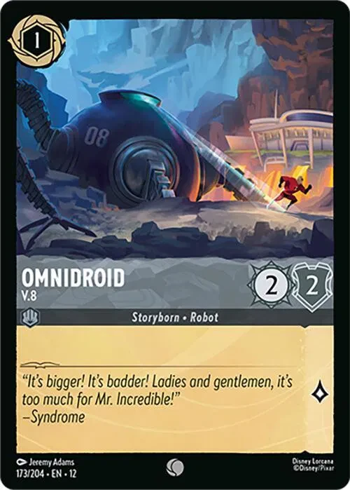 Omnidroid - V.8 - Wilds Unknown - 173/204 - Cold Foil - card