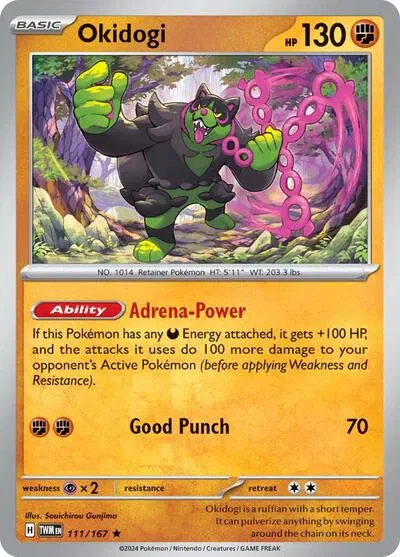 Okidogi - Twilight Masquerade - 111/167 - Reverse Holofoil - card