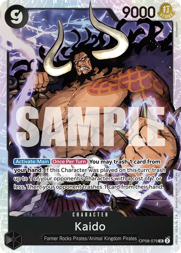 Kaido - Two Legends - OP08-079 - Foil - card