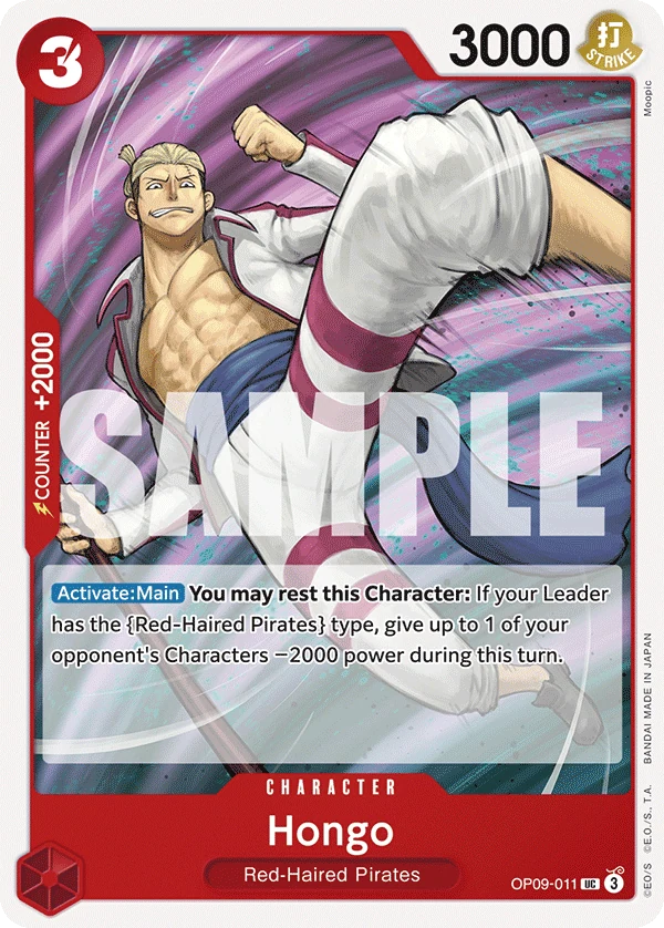 Hongo - Emperors in the New World - OP09-011 - card