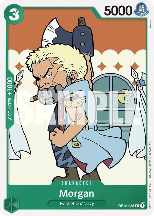 Morgan - Legacy of the Master - OP12-035 - card