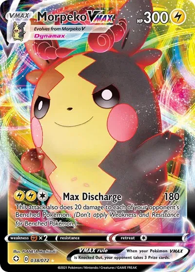Morpeko VMAX - Shining Fates - 038/072 - Holofoil - card