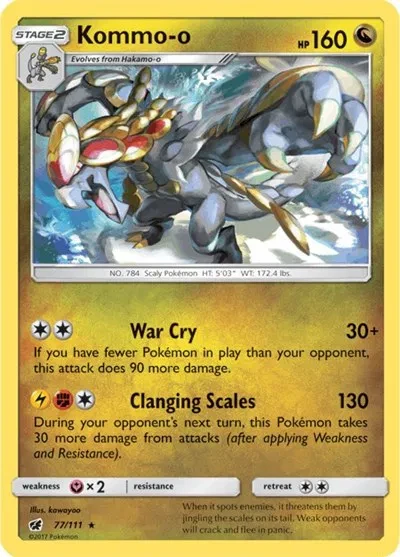 Kommo - Crimson Invasion - 77/111 - card