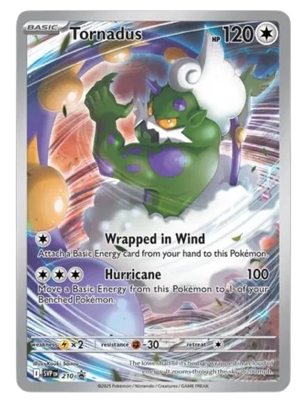 Tornadus - 210 - Scarlet & Violet Promo - Holofoil - card