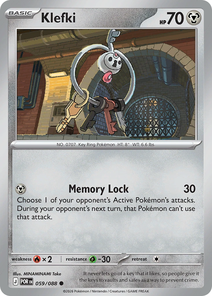Klefki - Perfect Order - 059/088 - card