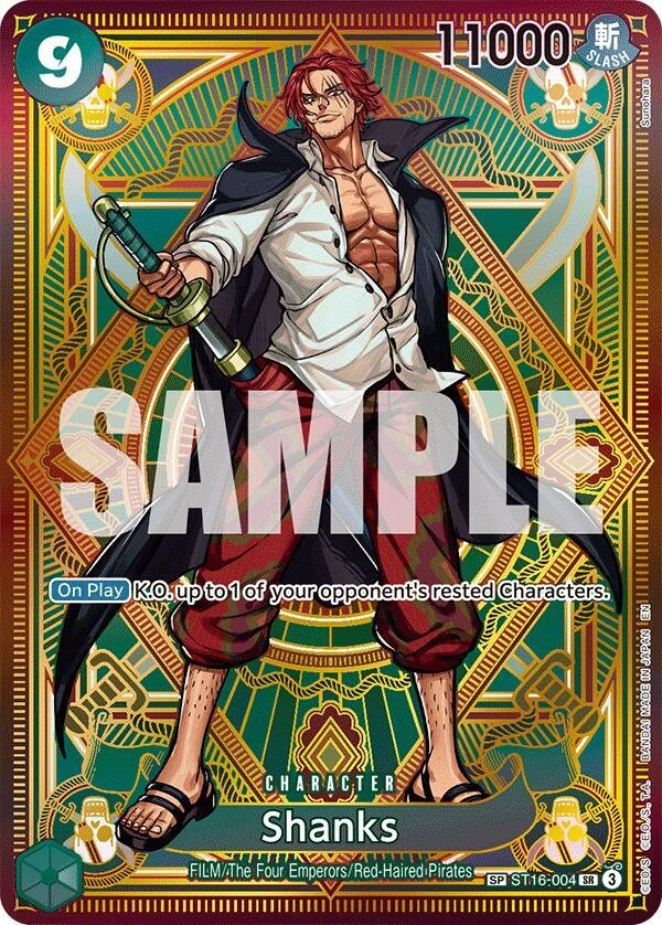 Shanks (SP) - A Fist of Divine Speed - ST16-004 - Foil - card