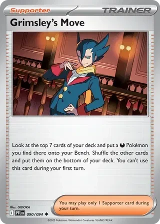 Grimsley's Move - Phantasmal Flames - 090/094 - card
