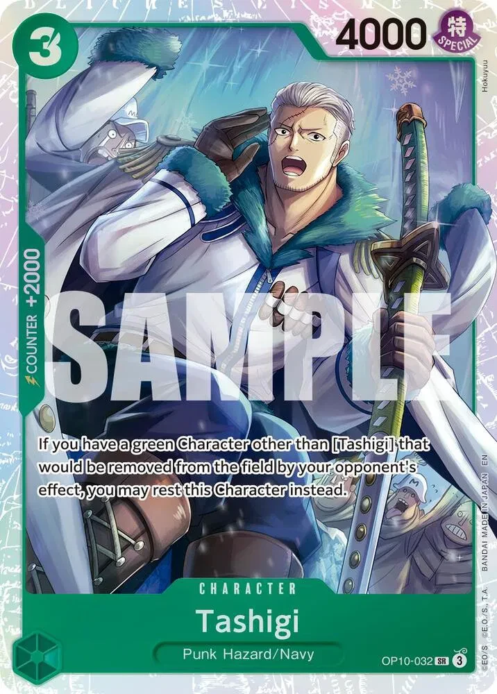 Tashigi (Reprint) - Premium Booster -The Best- Vol. 2 - OP10-032 - Foil - card