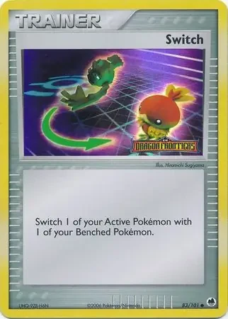 Switch - EX Dragon Frontiers - 83/101 - Reverse Holofoil - card