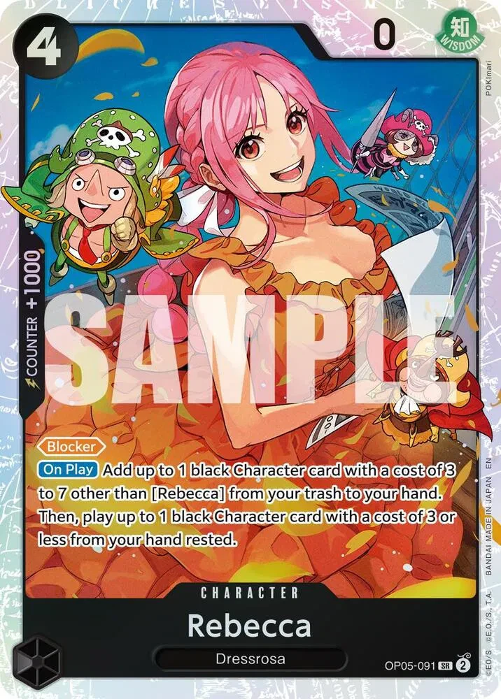 Rebecca (Reprint) - Premium Booster -The Best- Vol. 2 - OP05-091 - Foil - card