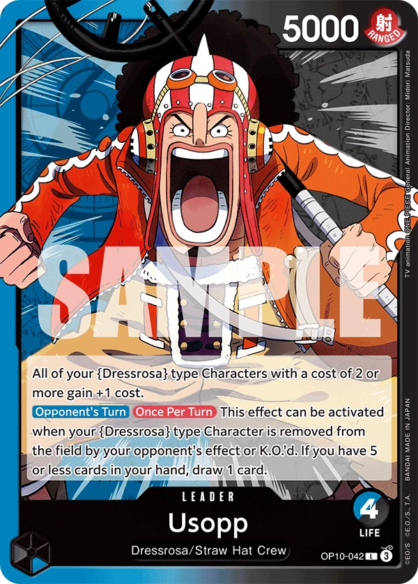 Usopp (042) - Royal Blood - OP10-042 - card