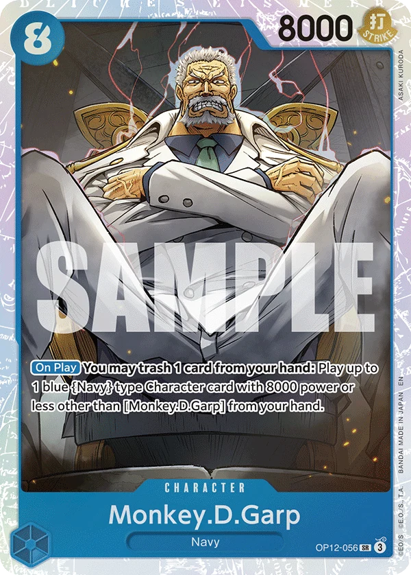 Monkey.D.Garp - Legacy of the Master - OP12-056 - Foil - card