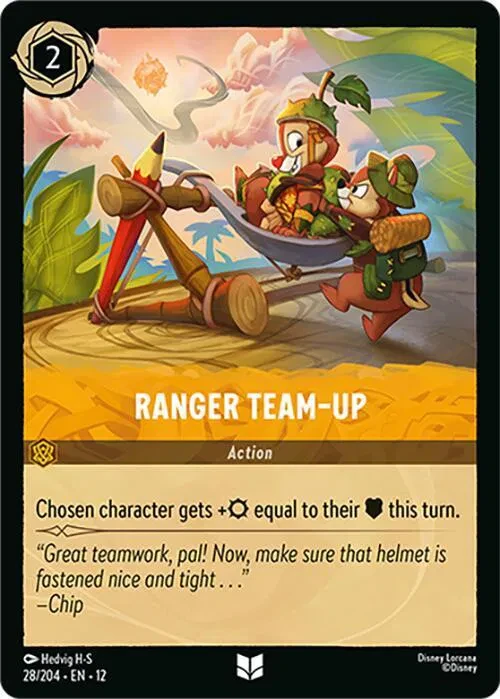 Ranger Team-Up - Wilds Unknown - 28/204 - Cold Foil - card