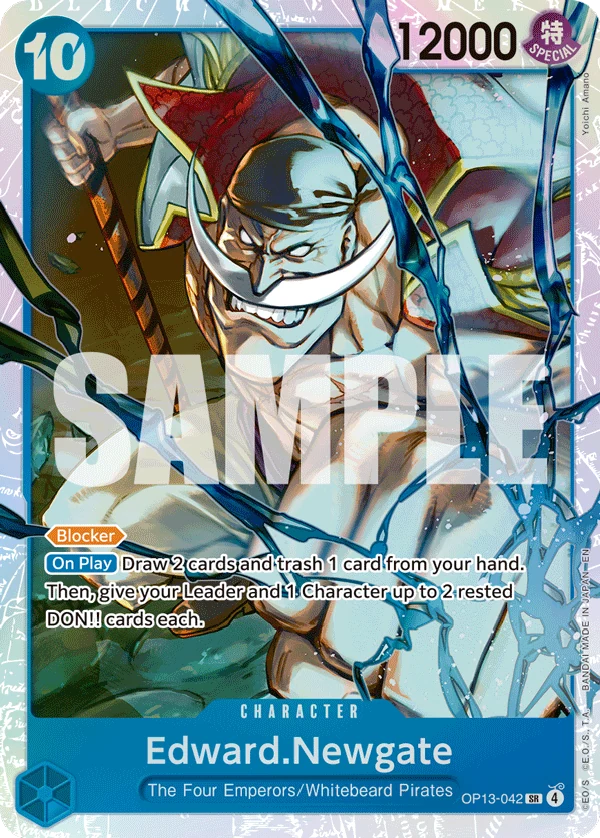 Edward.Newgate - Carrying On His Will - OP13-042 - Foil - card