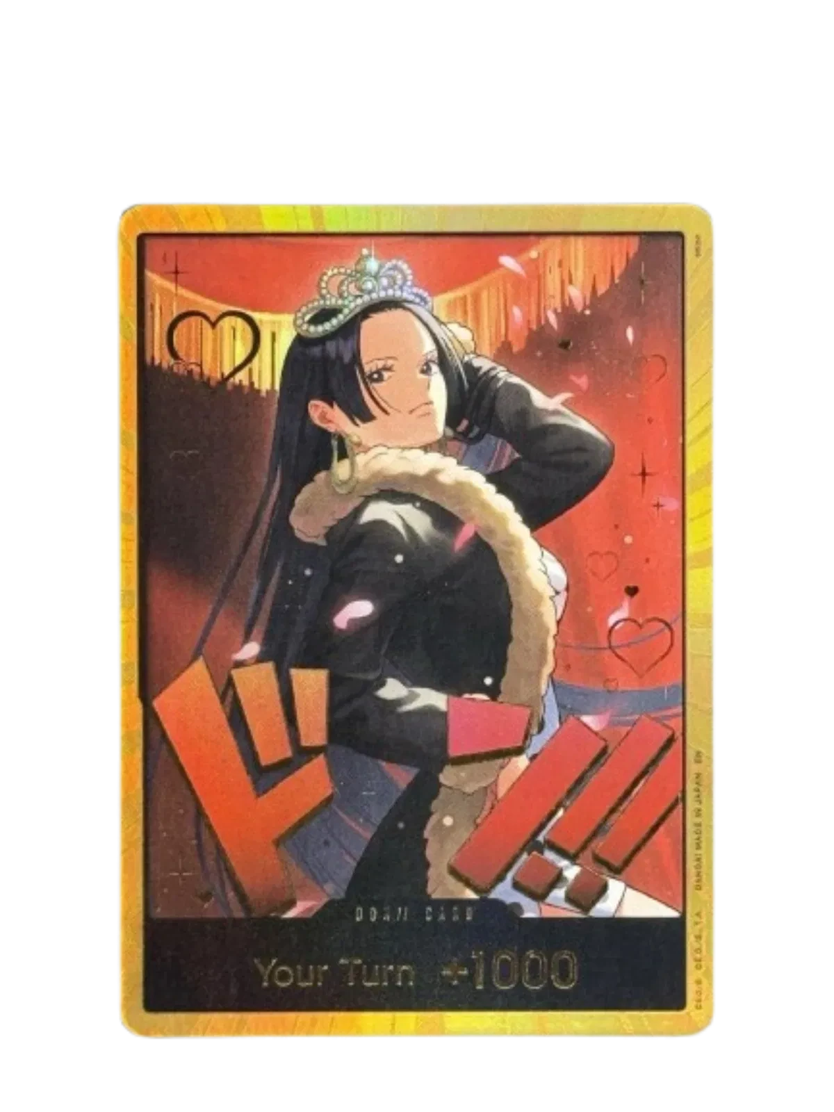 DON!! Card (Boa Hancock) (Gold) - Extra Booster: One Piece Heroine's Edition - Foil - card