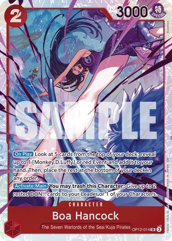 Boa Hancock - Legacy of the Master - OP12-014 - Foil - card