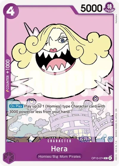 Hera - Carrying On His Will - OP13-074 - card