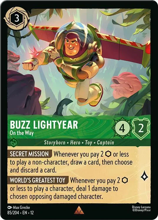 Buzz Lightyear - On the Way - Wilds Unknown - 85/204 - card