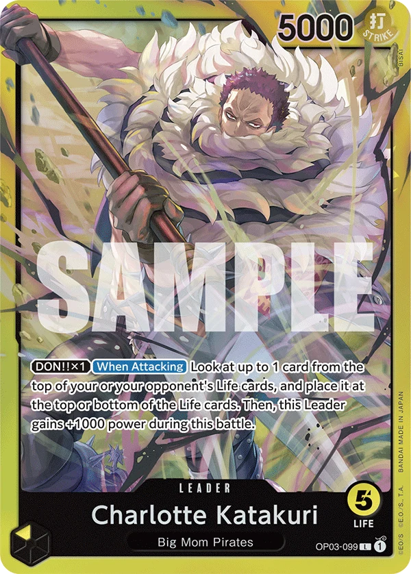 Charlotte Katakuri (OP03-099) - Starter Deck 20: YELLOW Charlotte Katakuri - Foil - card
