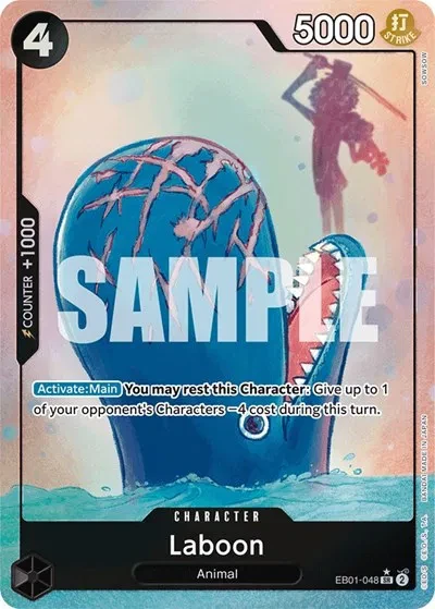 Laboon (048) (Alternate Art) - Extra Booster: Memorial Collection - EB01-048 - Foil - card